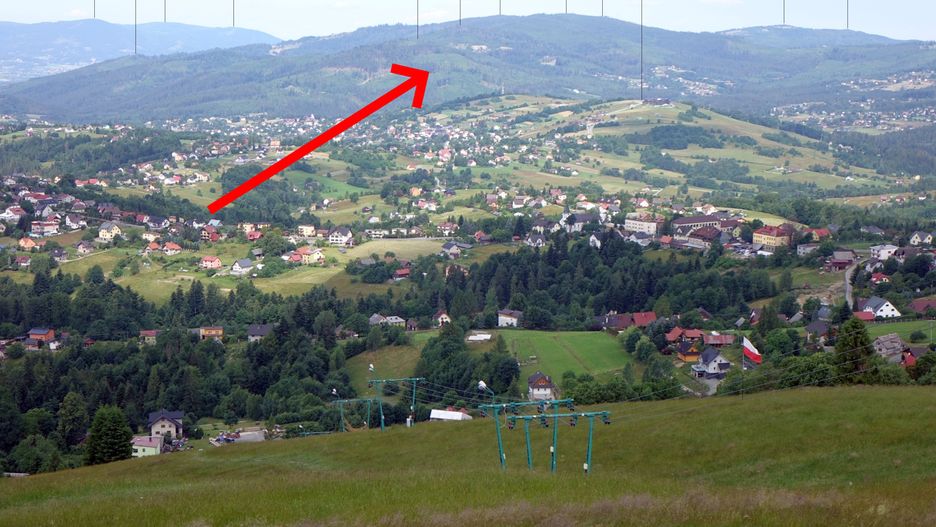 Sałasz Dupny widziany w Ochodzitej