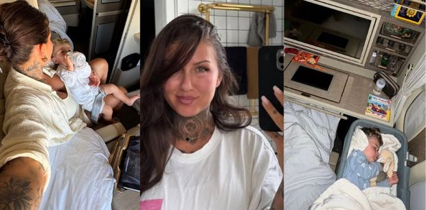 Deynn i Majewski BUDŻETOWO wracają z Malediwów. Zamiast private jeta... prywatny pokój w samolocie. Współczujecie? (ZDJĘCIA)