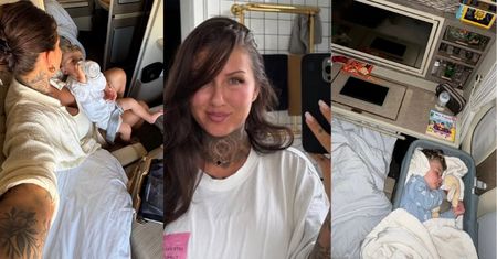Deynn i Majewski BUDŻETOWO wracają z Malediwów. Zamiast private jeta... prywatny pokój w samolocie. Współczujecie? (ZDJĘCIA)