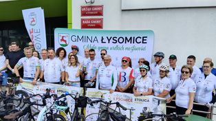 Rowerowe Łysomice mają stolicę Polski, a Jacek Kwiatkowski - rekord Guinnessa