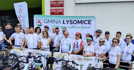 Rowerowe Łysomice mają stolicę Polski, a Jacek Kwiatkowski - rekord Guinnessa