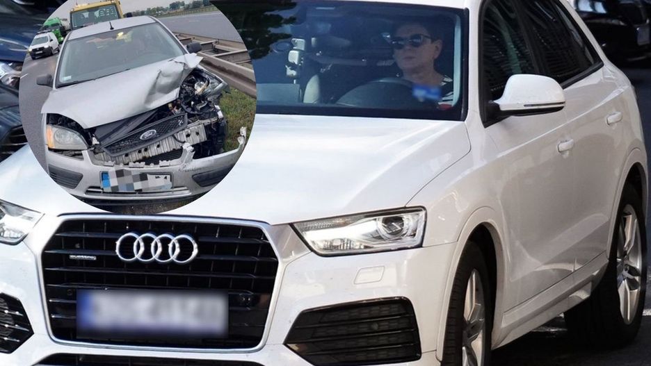 Beata Szydło brała udział w wypadku, do którego doszło w poniedziałek na autostradzie A4 (24wroclaw.pl, PAP)