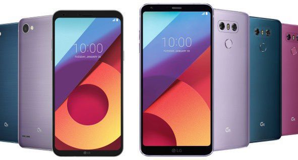 LG: nowe kolory smartfonów G6 i Q6