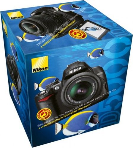 Nikon D5000 w zestawie pod wodę