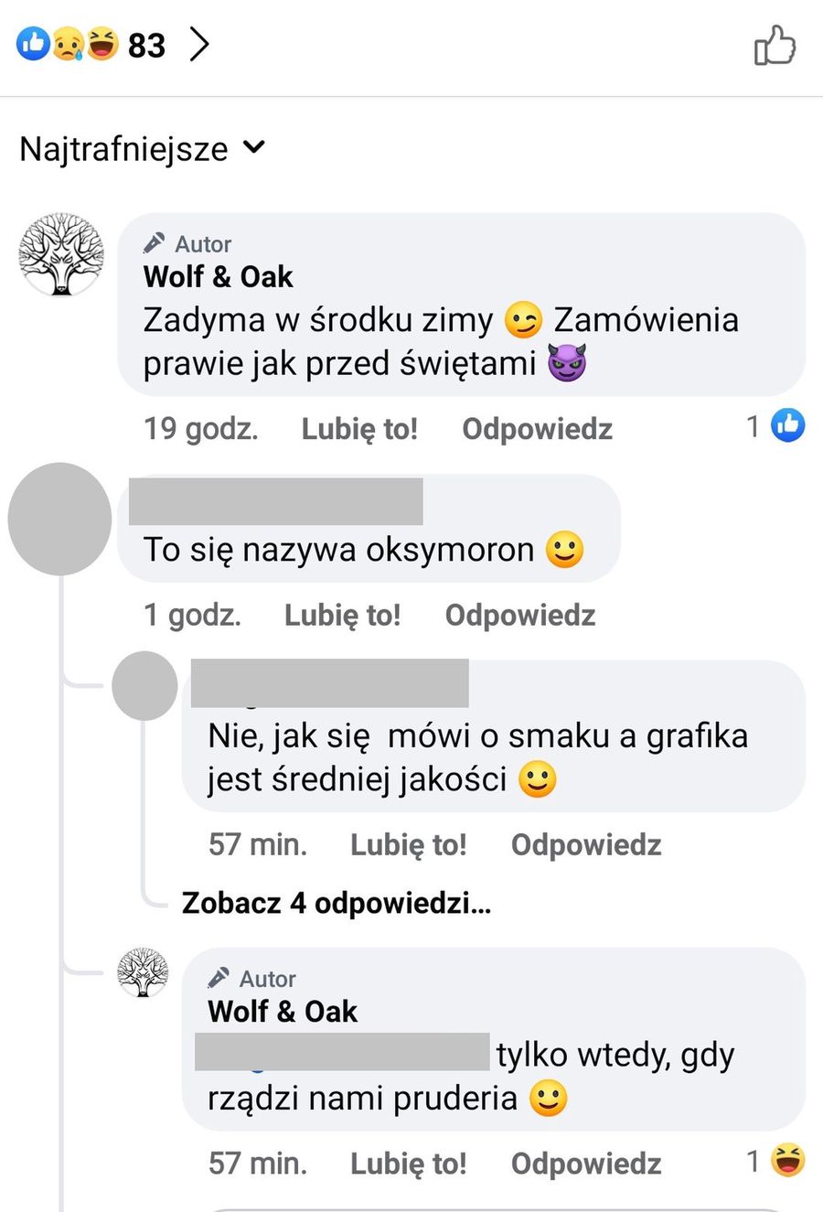 Wolf & Oak szczują cycem