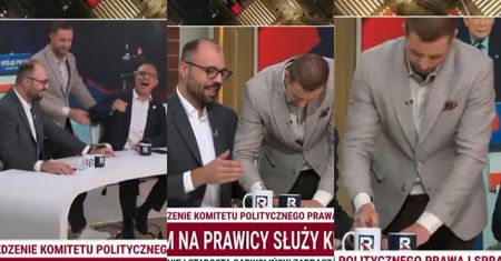 Tymczasem w uniwersum TV Republika: Miłosz Kłeczek dał posłowi długopis i "LOJALKĘ": "NIECH PAN PISZE" (WIDEO)