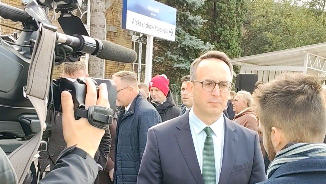 Minister infrastruktury Dariusz Klimczak