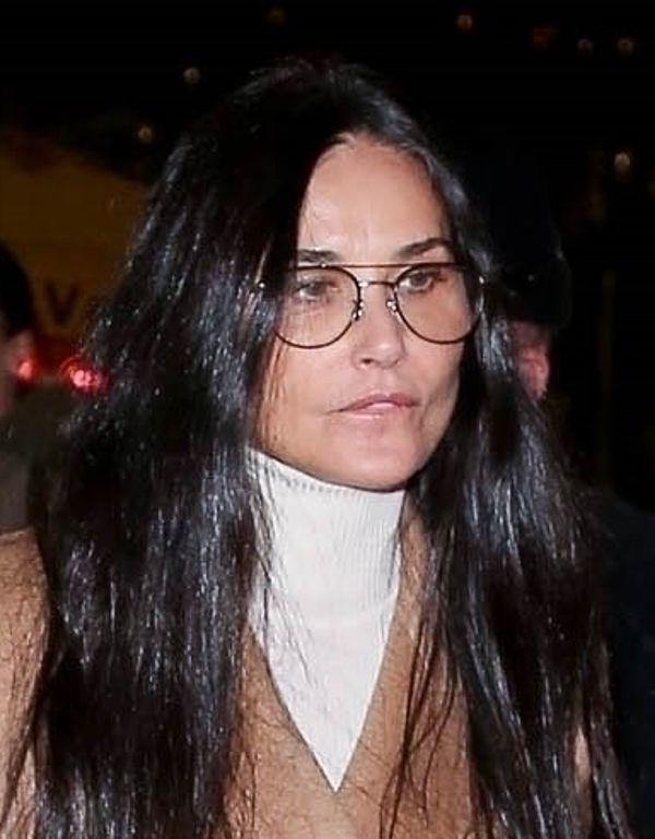 Demi Moore na kolacji z Kim Kardashian i Rumer Willis