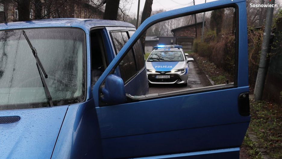 Śląskie. 35-letni kierowca w Sosnowcu był pod wpływem narkotyków i nie miał uprawnień do kierowania pojazdem.
