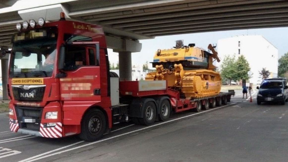 Ciężarówka była przeładowana aż o 31,5 tony.