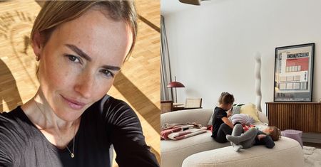 Olga Frycz ubolewa nad nieobecnością opiekunki: "Powiedziała, że jest chora. Mówię, wracaj, proszę, zrobię Ci herbatkę"