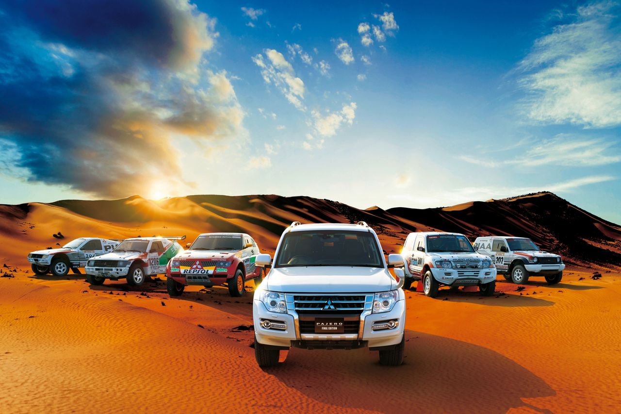 Król Dakaru schodzi ze sceny - historia Mitsubishi Pajero, jednego z najbardziej kultowych samochodów terenowych.