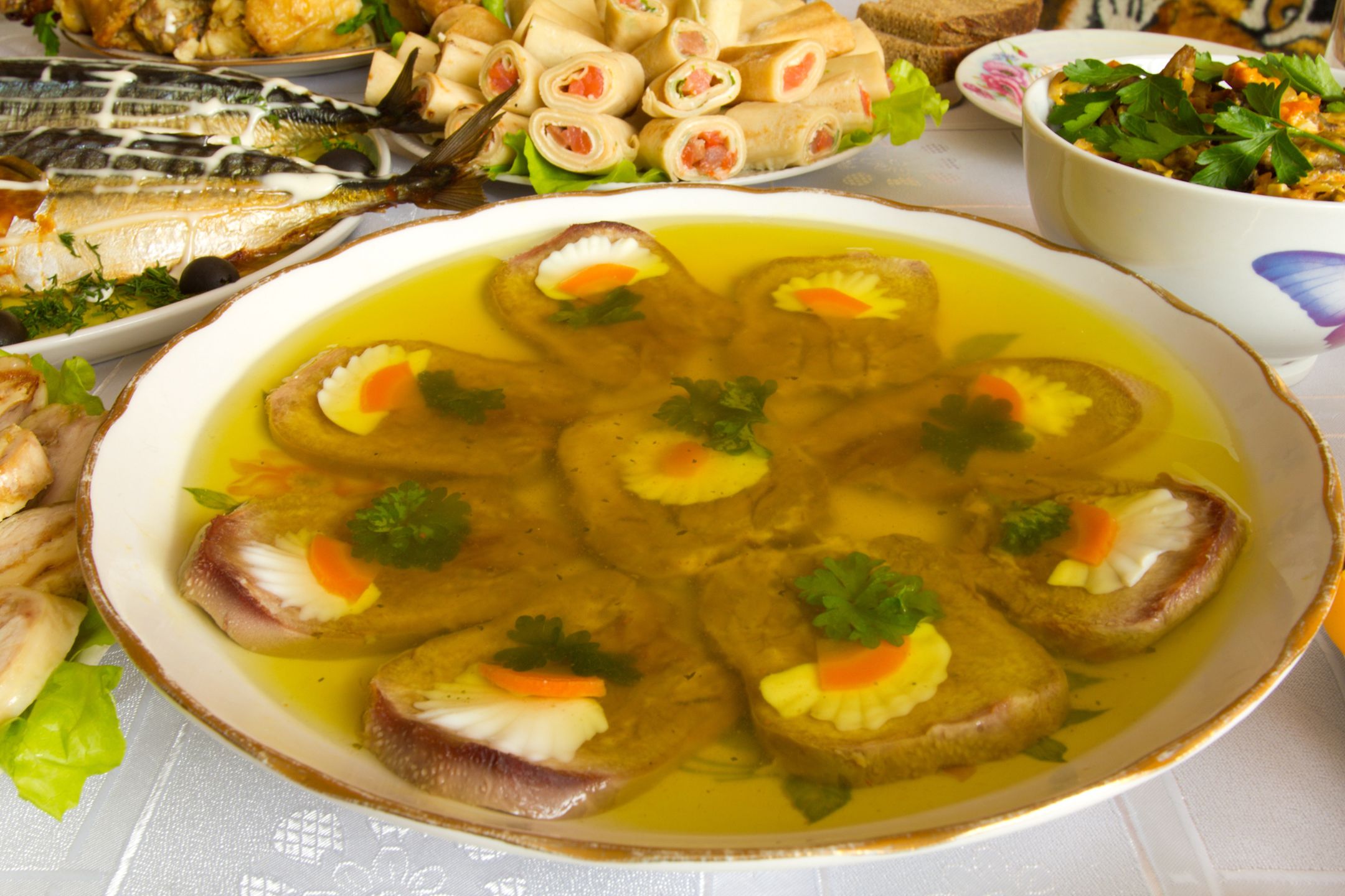 Ozorki w galarecie
