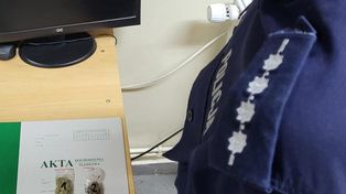 Piotrków Kujawski: Na widok policjantów zrobił się nerwowy