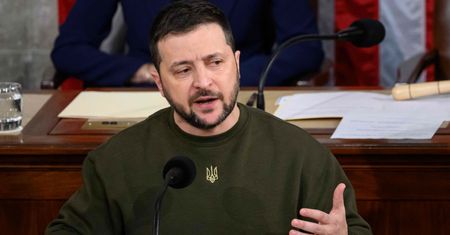 Rosyjska TV pokazała Zełenskiego. Zamiast "prezydent" użyto absurdalnego określenia