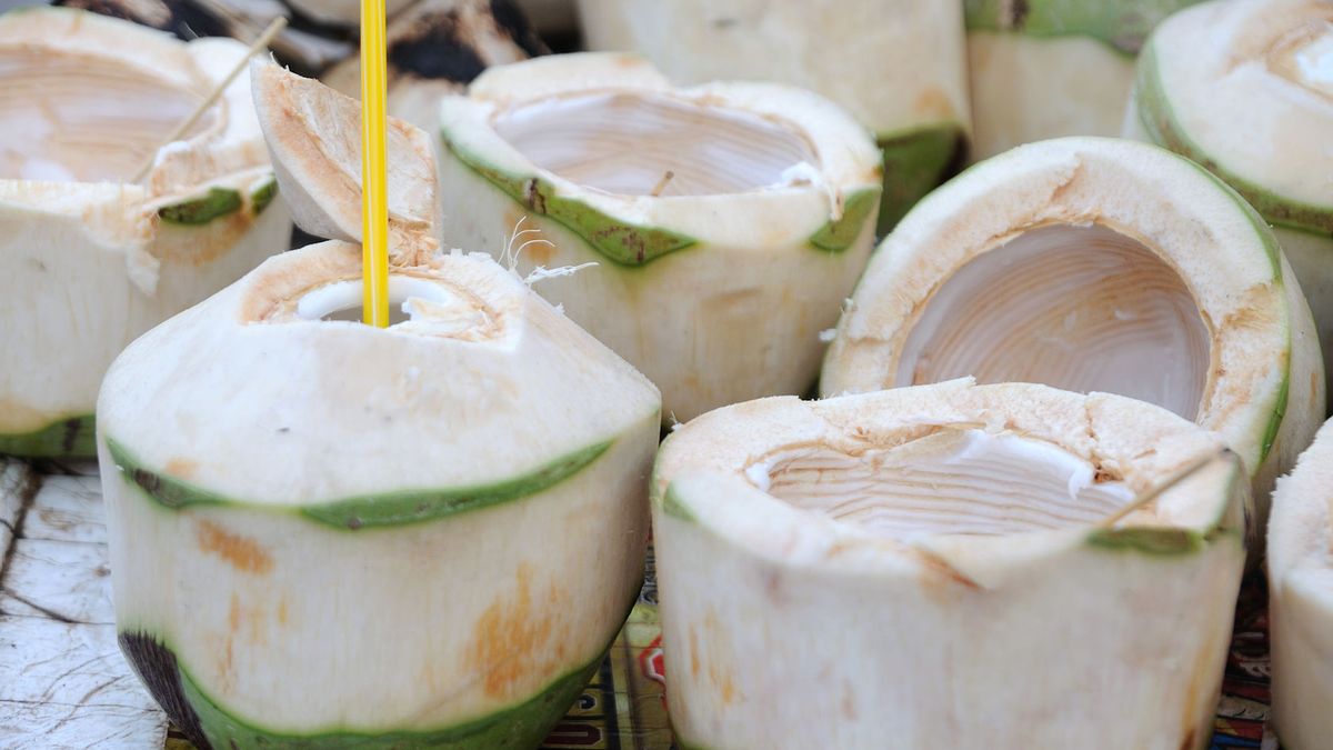 Młody kokos jest naturalnym izotonikiem