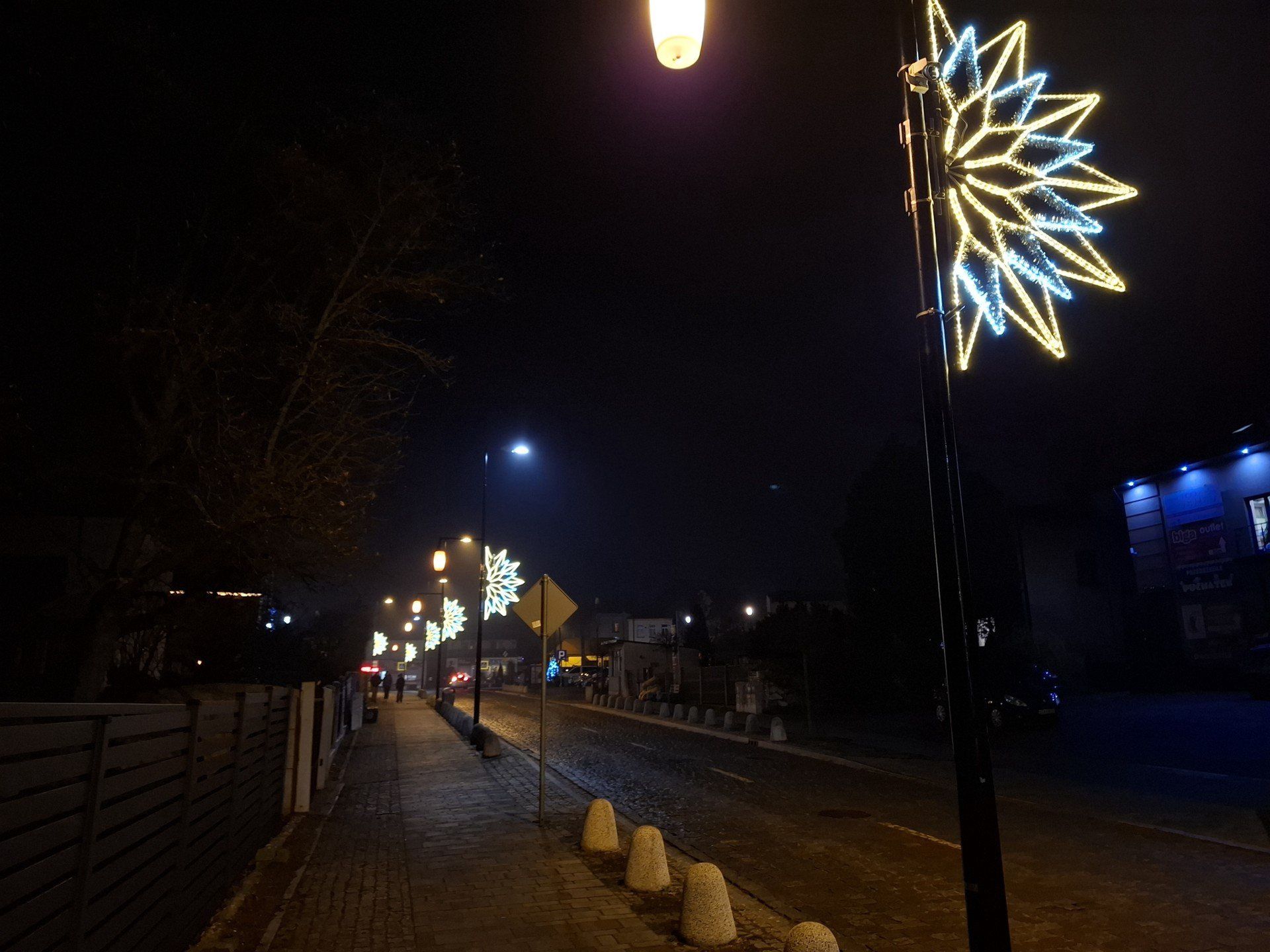 Świąteczne iluminacje w Myszkowie