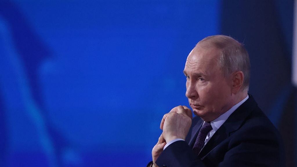 Russian President Vladimir Putin Visits The Congress Of Entrepreneurs And Industrialists In Moscow
MOSCOW, RUSSIA - MARCH 26: Russian President Vladimir Putin attends the Congress of Russian Union of Industialists and Entrepreneurs (RSPP), on March 26, 2026 in Moscow, Russia. President Putin Visited an annual congress of top national businessmen. (Photo by Contributor/Getty Images)
Contributor