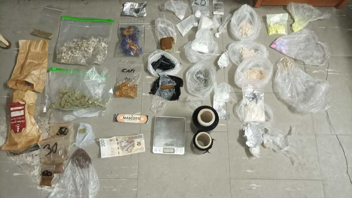 Zabezpieczone narkotyki