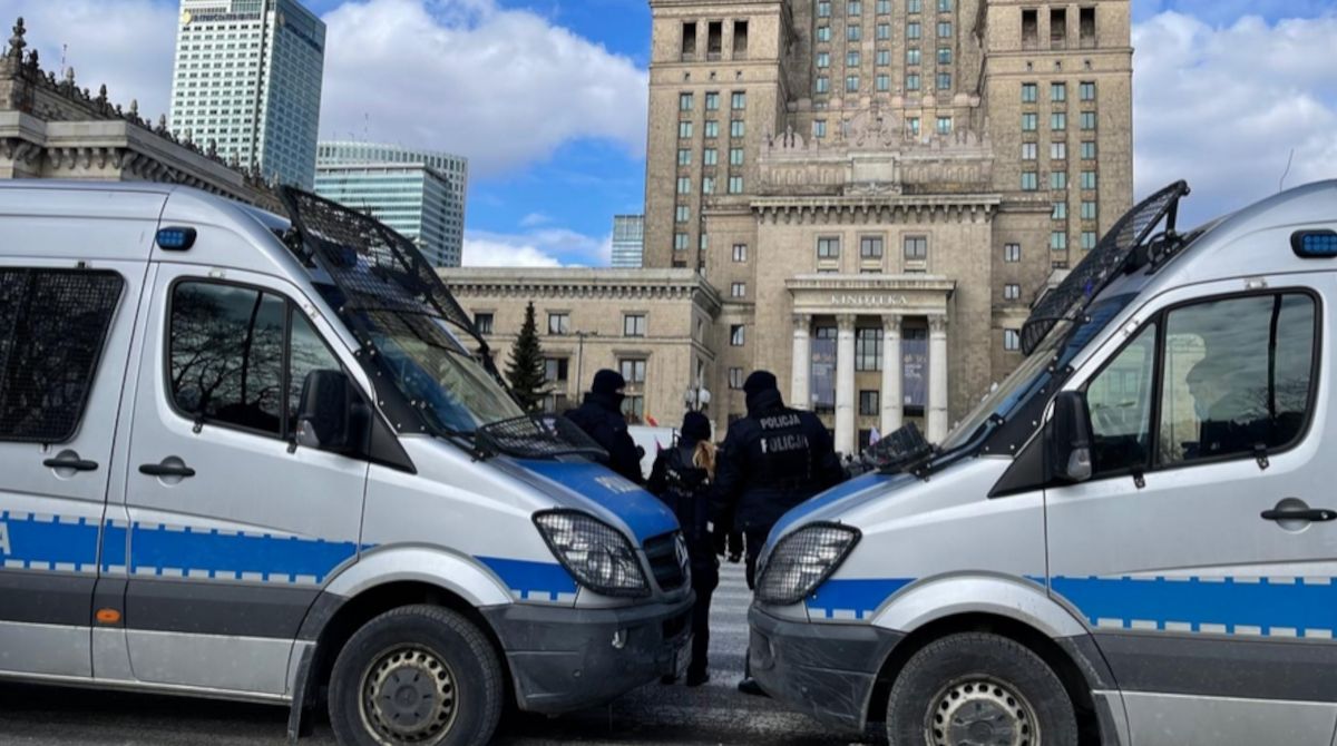 Protest Głuchych w Warszawie. 