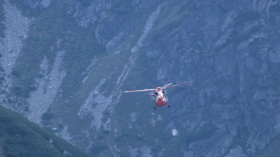 A helicopter of Tatra Volunteer Mountain Rescue Service (
ZAKOPANE, MALOPOLSKIE, POLAND - 2024/08/31: A helicopter of Tatra Volunteer Mountain Rescue Service (TOPR) flies around the summit of Kasprowy Wierch in Tatra mountains in Southern Poland on the last weekend of school holidays. Tatra National Park mountains are very overcrowded. Tourists sometimes wait in a queue to reach a summit. (Photo by Dominika Zarzycka/SOPA Images/LightRocket via Getty Images)
SOPA Images
tatra national park mountains, last weekend, tourists destination, school holidays, summit, topr, tatra volunteer mountain rescue service, leisure, summit of kasprowy wierch