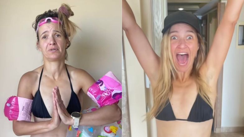 Joanna Koroniewska paraduje w bikini. Zareagowała na zaczepki