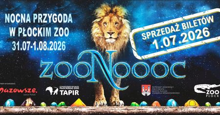 Płockie ZOO zaprasza na ZOONOOOC 2026. Wiadomo, kiedy kupić bilety