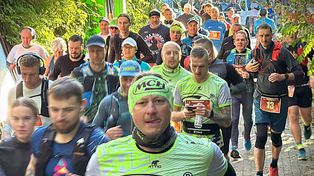 Zielona Góra: Miłośnicy biegów górskich opanowali Wzgórza Piastowskie