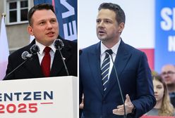 Mentzen chce debaty z Trzaskowskim w TVN. Kandydat KO odpowiada