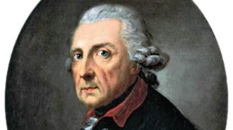 Fryderyk II, portret autorstwa Antona Graffa (1781), zbiory muze