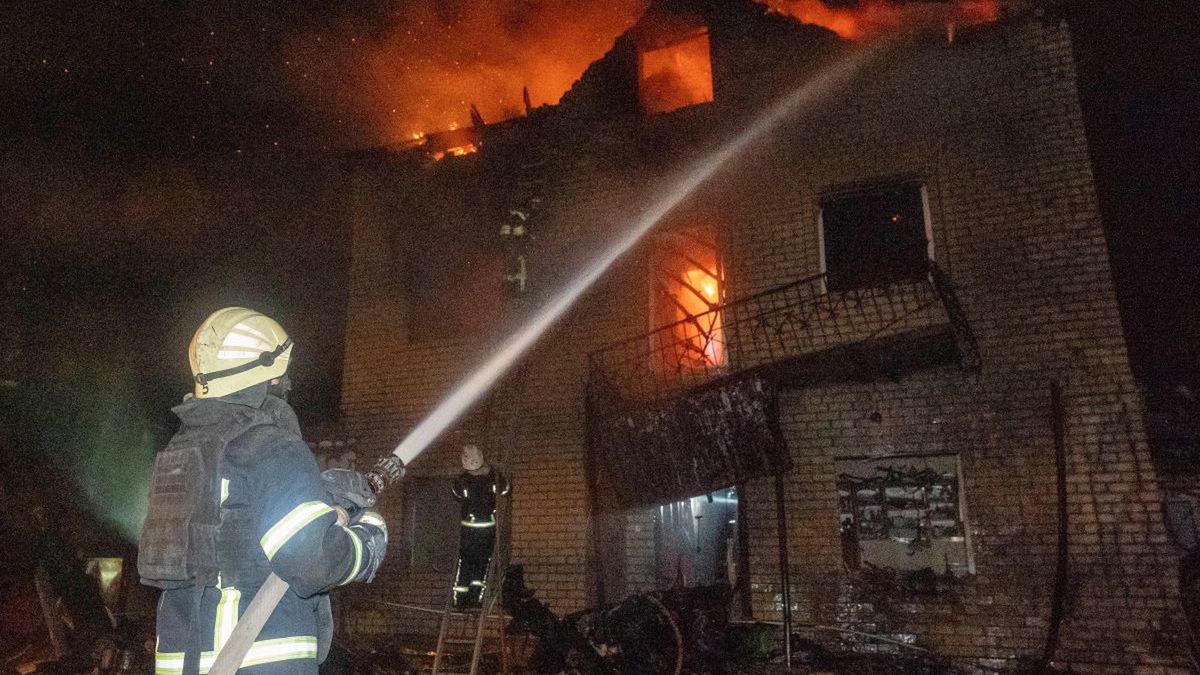 Skutki rosyjskiego ataku na Ukrainę.