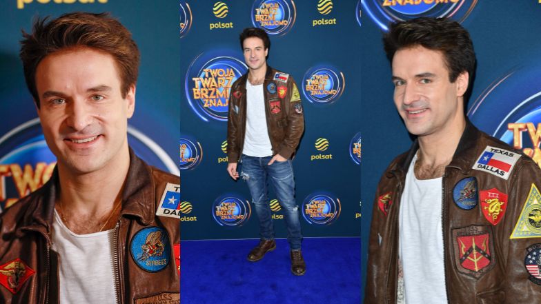 "Twoja Twarz Brzmi Znajomo" - gwiazdy programu pozują na konferencji