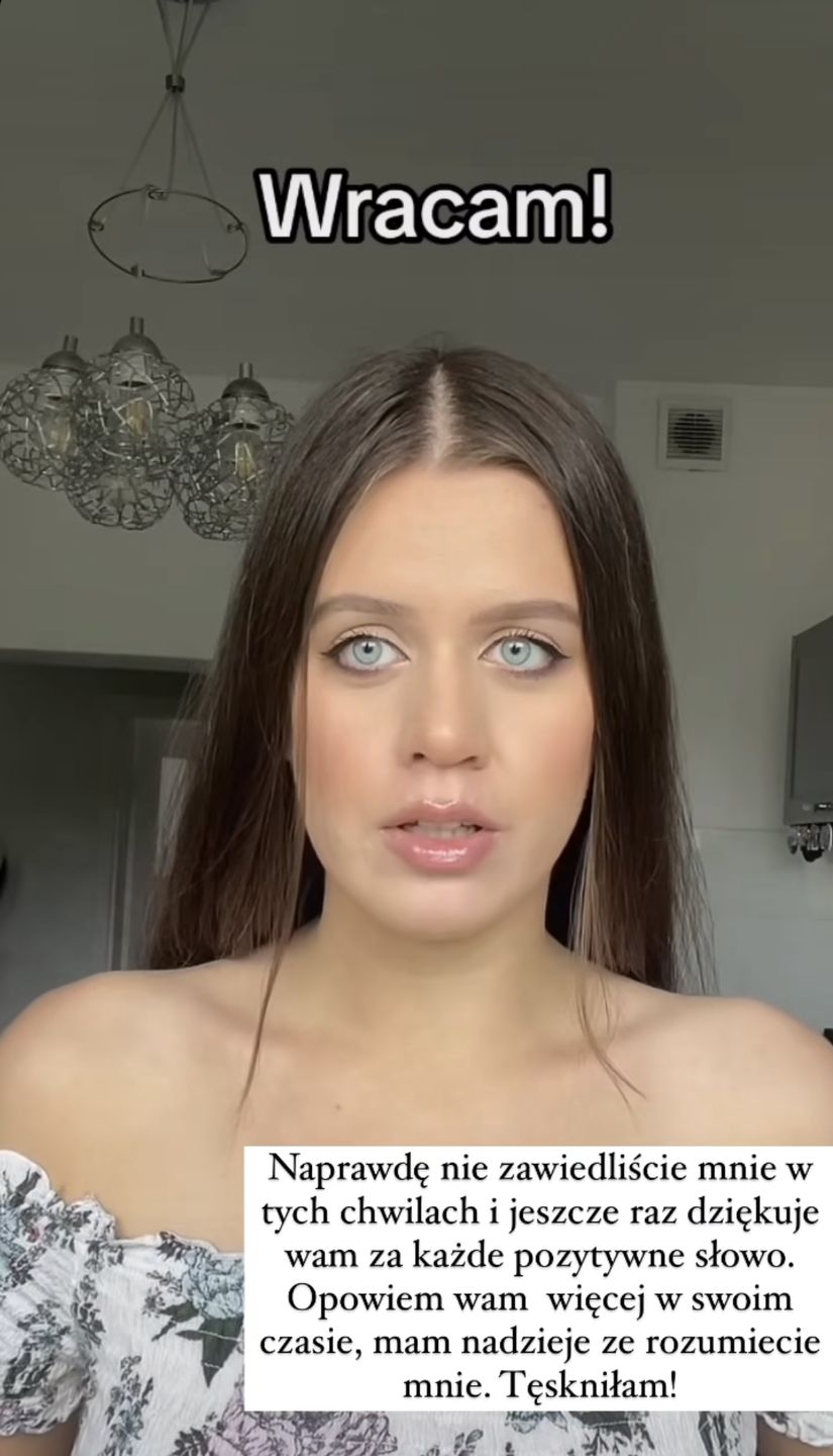 Tiktokerka Paulina Kozioł