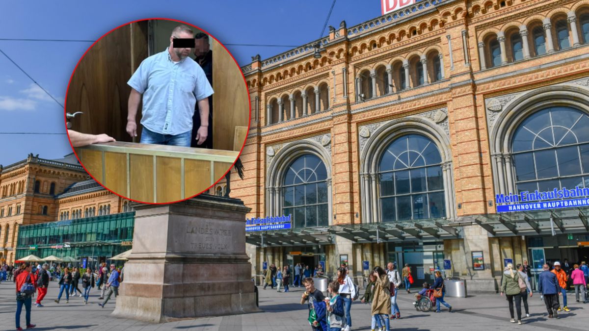 Polak sądzony za atak na dworcu w Hanowerze.