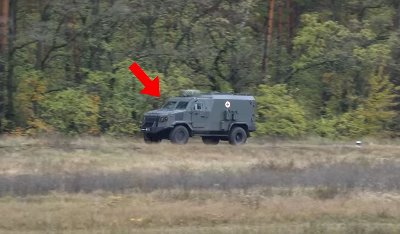 Ukrainian army develops advanced medical evacuation vehicle