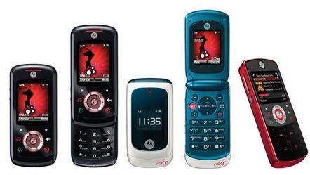 Trzy nowe muzyczne Motorole z serii ROKR 1