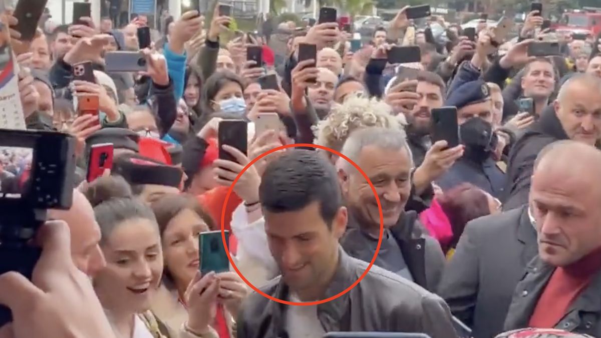Novak Djoković w Budvie 