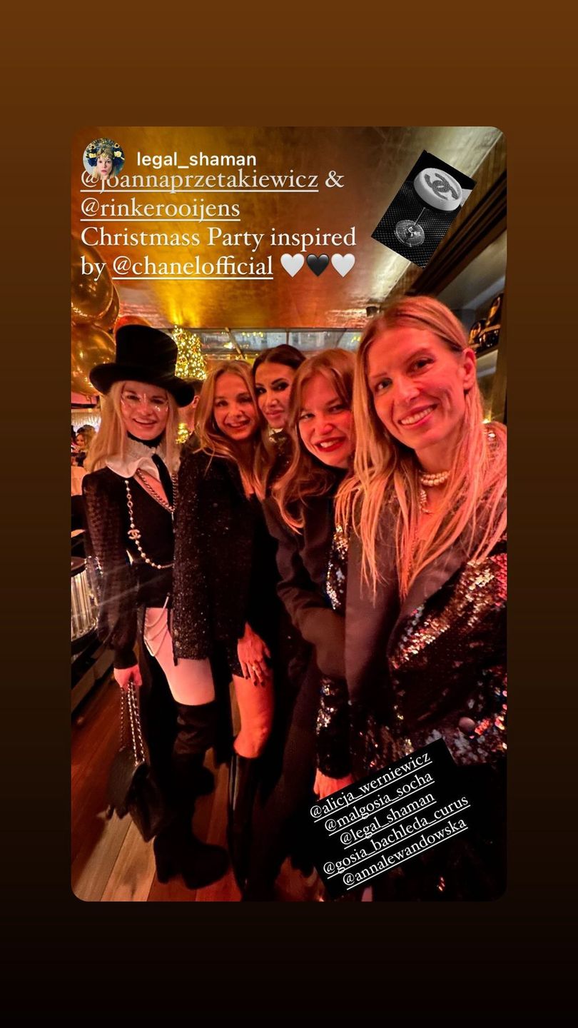 Przedświąteczna impreza Joanny Przetakiewicz