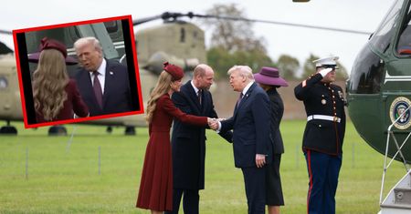 Trump zachwycony księżną Kate. Kamery wyłapały, co jej powiedział