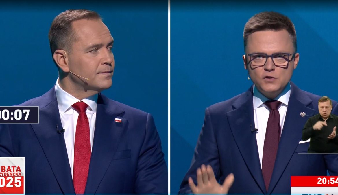 Karol Nawrocki i Szymon Hołownia