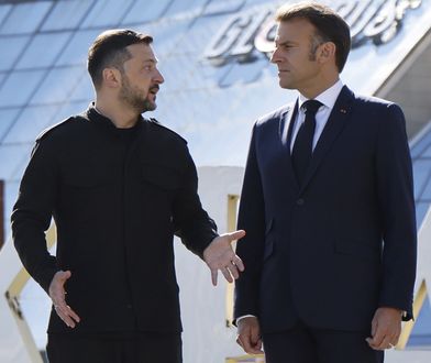 Macron w Kijowie: "Mam trzy wiadomości". Twarde żądania