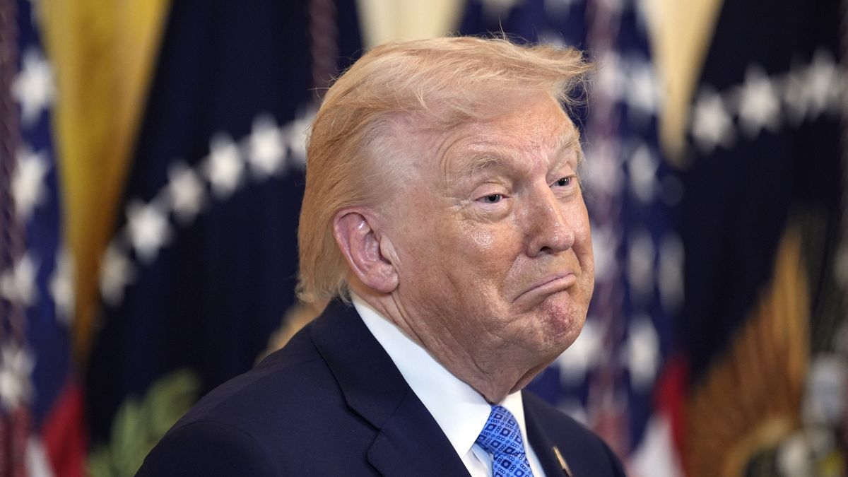 US President Donald Trump attends Hanukkah reception in the East Room of the White Houseepa12597441 US President Donald Trump participates in a Hanukkah reception in the East Room at the White House in Washington, DC, USA, 16 December 2025.  EPA/YURI GRIPAS / POOL Dostawca: PAP/EPA.YURI GRIPAS / POOLNEWS, USA, DC, WASHINGTON, TRUMP