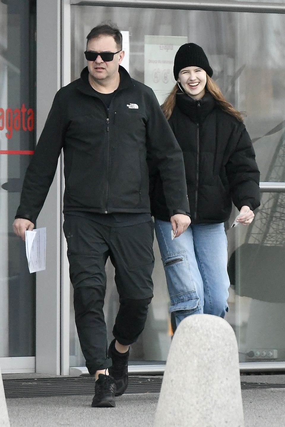 Tomasz Karolak z córką