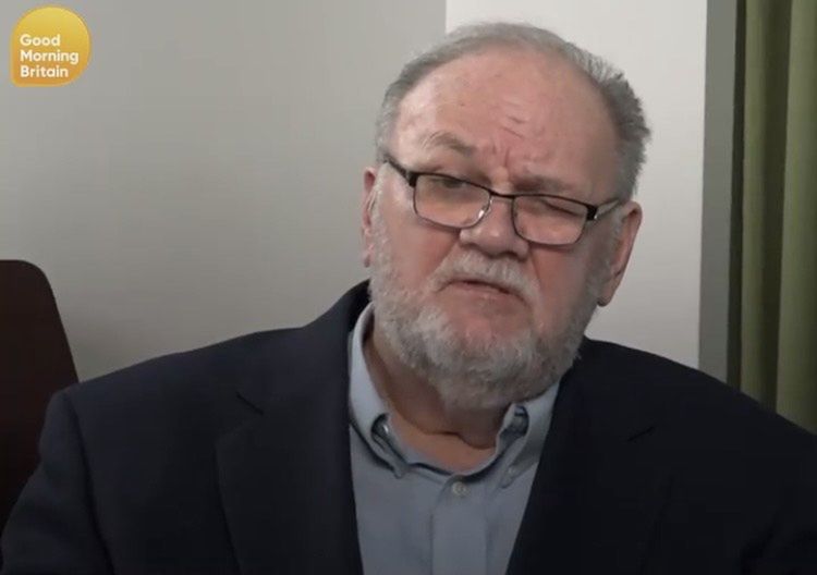 Thomas Markle udzielił wywiadu "Good Morning Britain" 