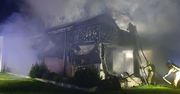 Nocny pożar domu pod Lublinem. Kilka godzin działań gaśniczych