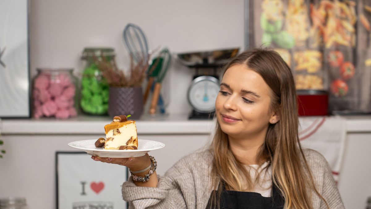 Taki serniczek mogłabym jeść codziennie