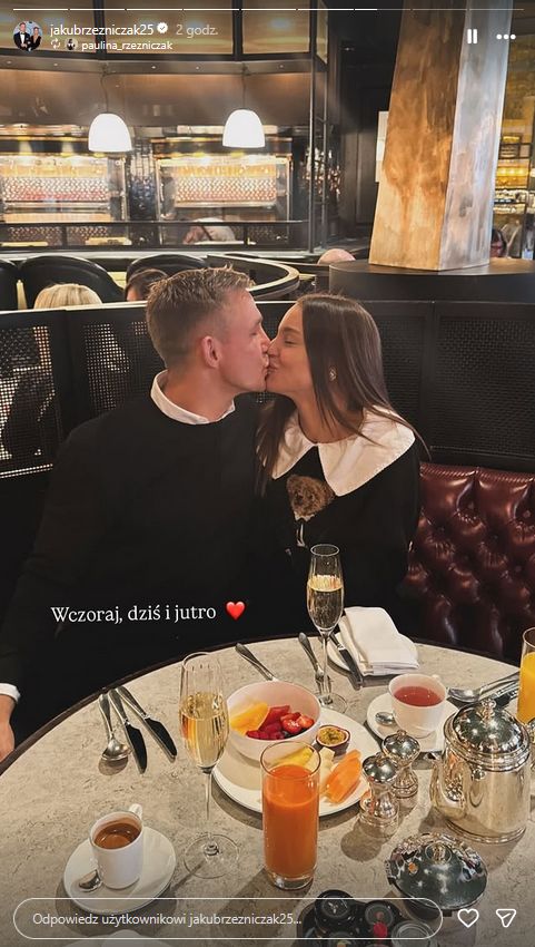Jakub i Paulina Rzeźniczakowie świętują rocznicę ślubu