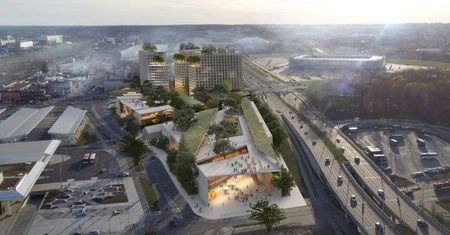 Lublin Centrale – ambitna inwestycja przy Dworcu Lublin. Na 3 hektarach powstanie 100 000 mkw. przestrzeni mieszkalnej, biurowej i handlowej