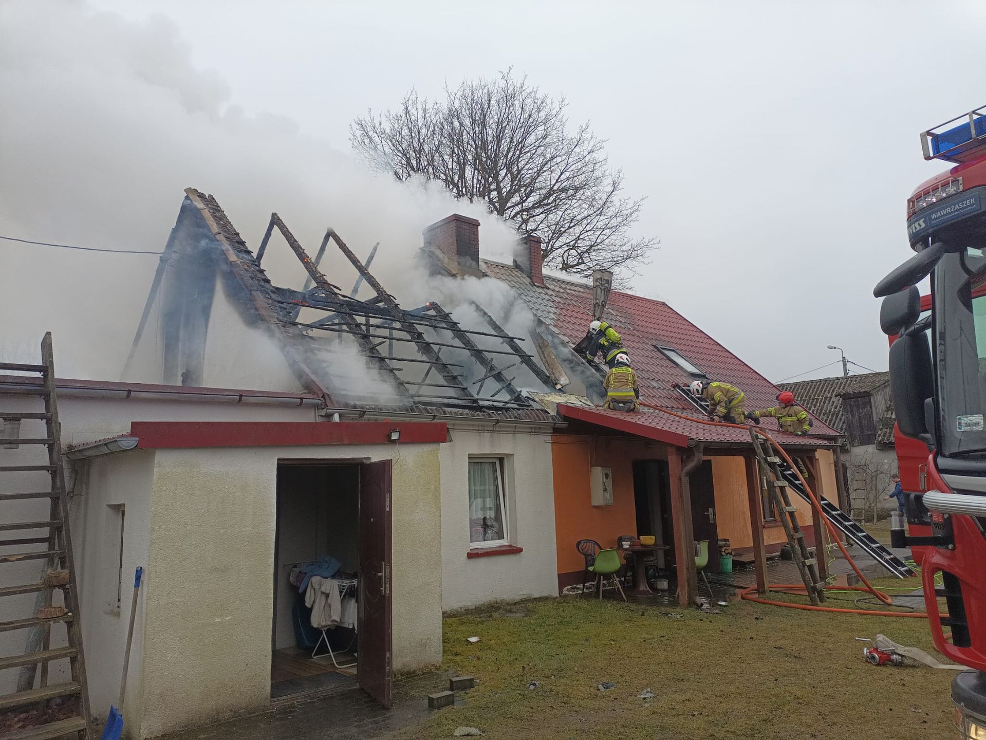 Pożar w Zdbicach