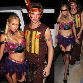 Paris Hilton na Halloween: SEKSOWNA WRÓŻKA?